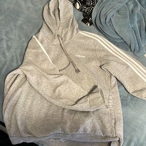 grey adidas sweatshirt